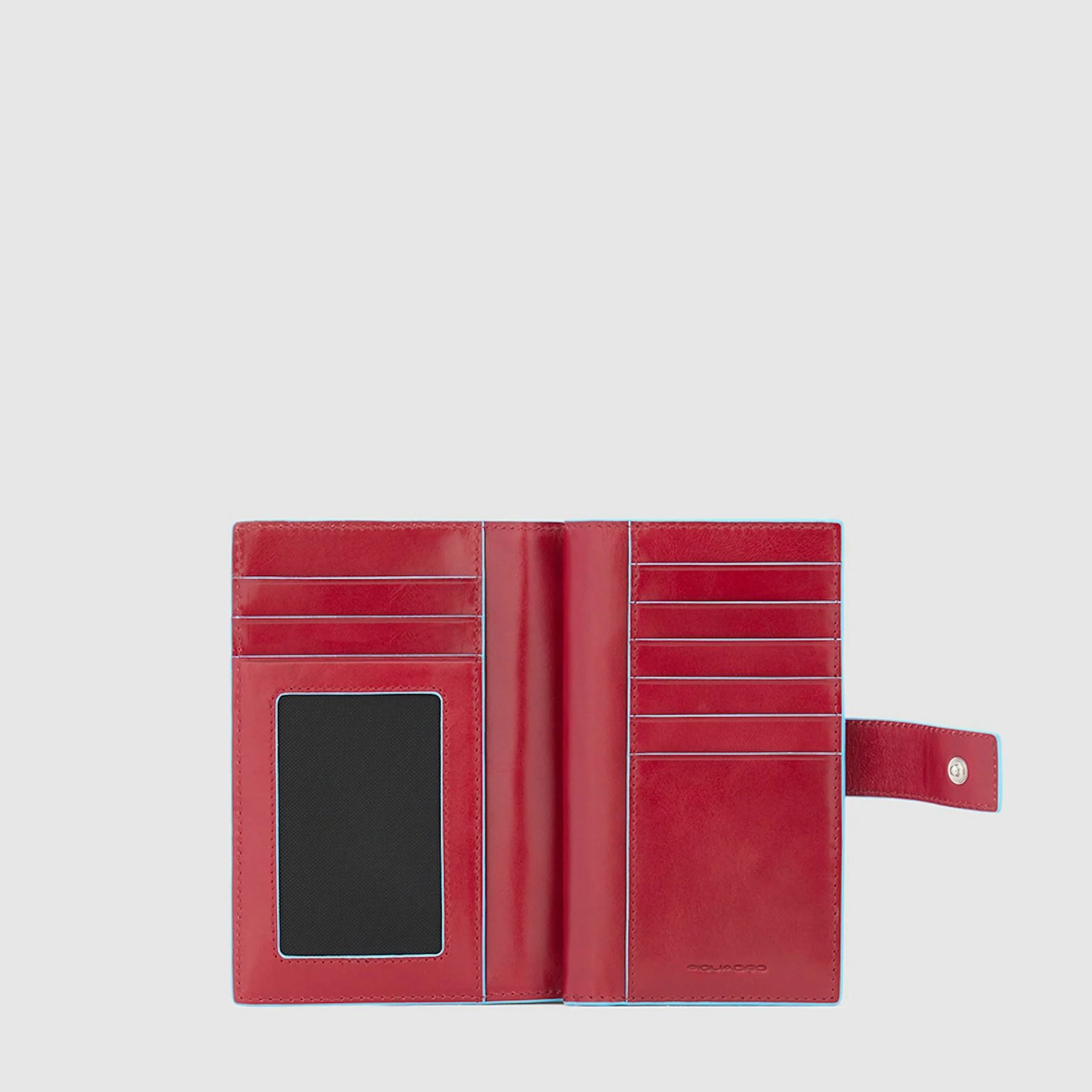 Portefeuille en cuir | Rouge