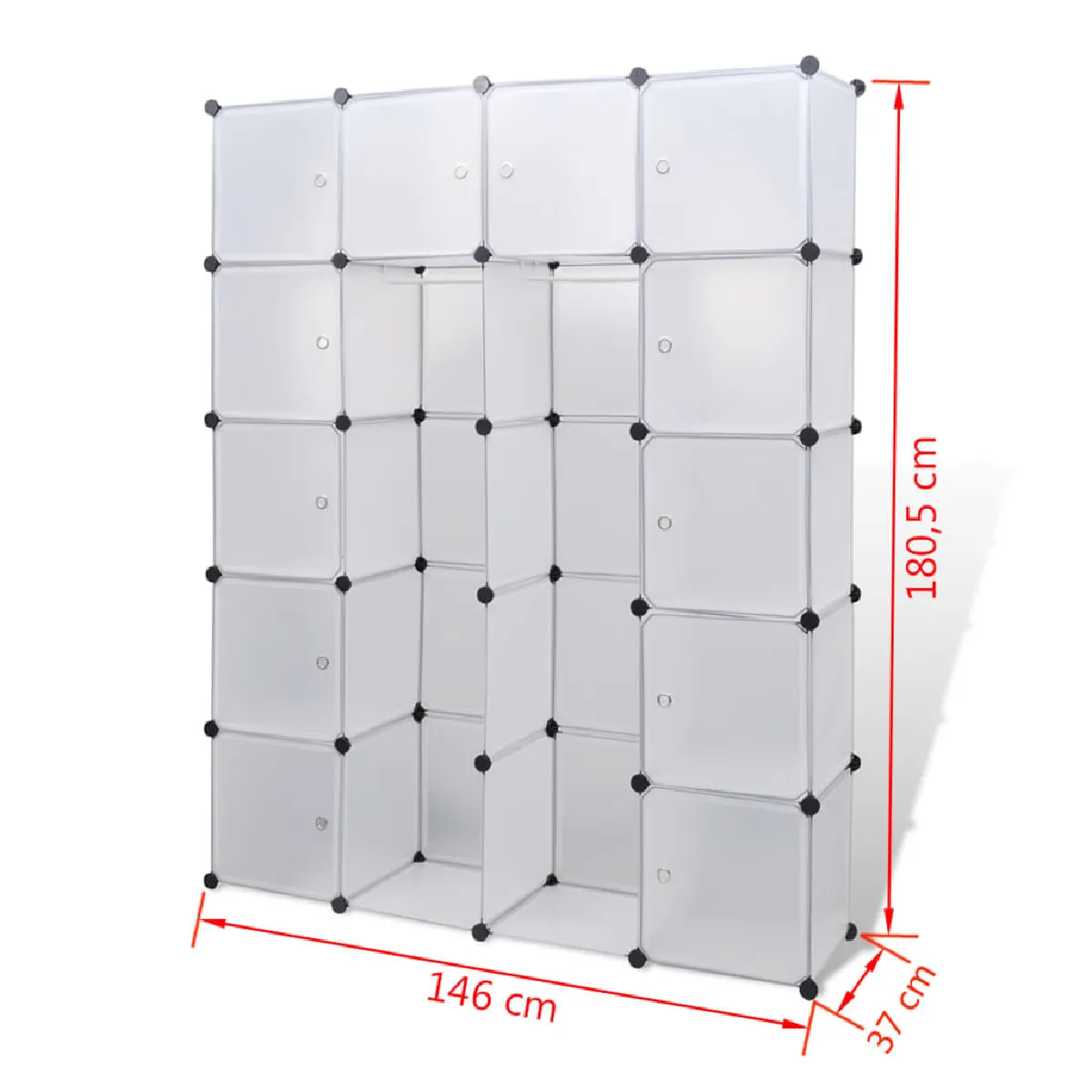 vidaXL Armoire modulaire