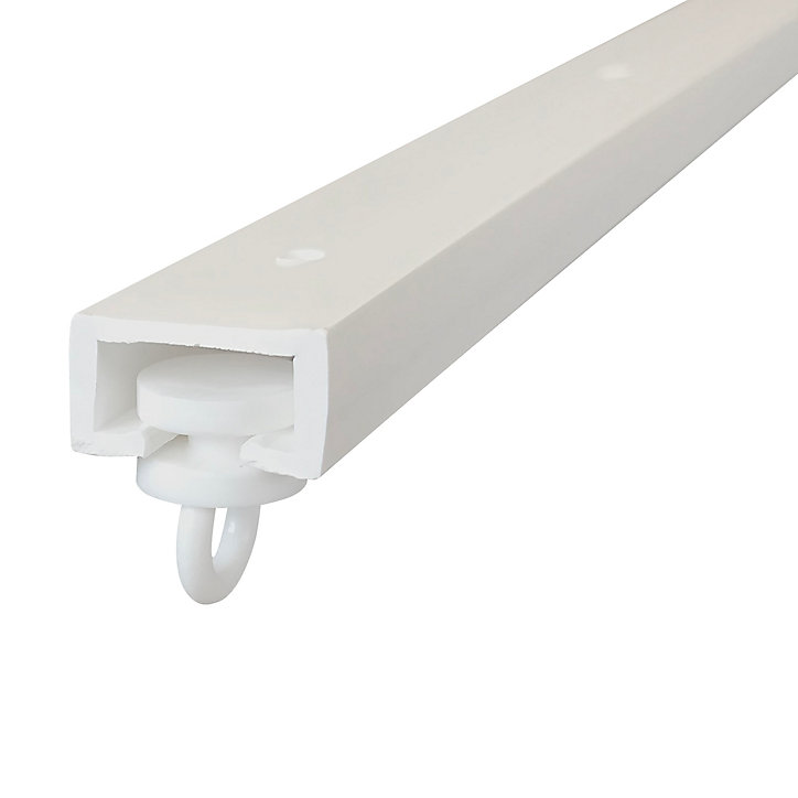 Rail à rideaux Orciel 150 cm blanc Orciel