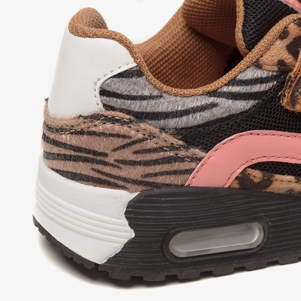 Blue Box meisjes sneakers dierenprint