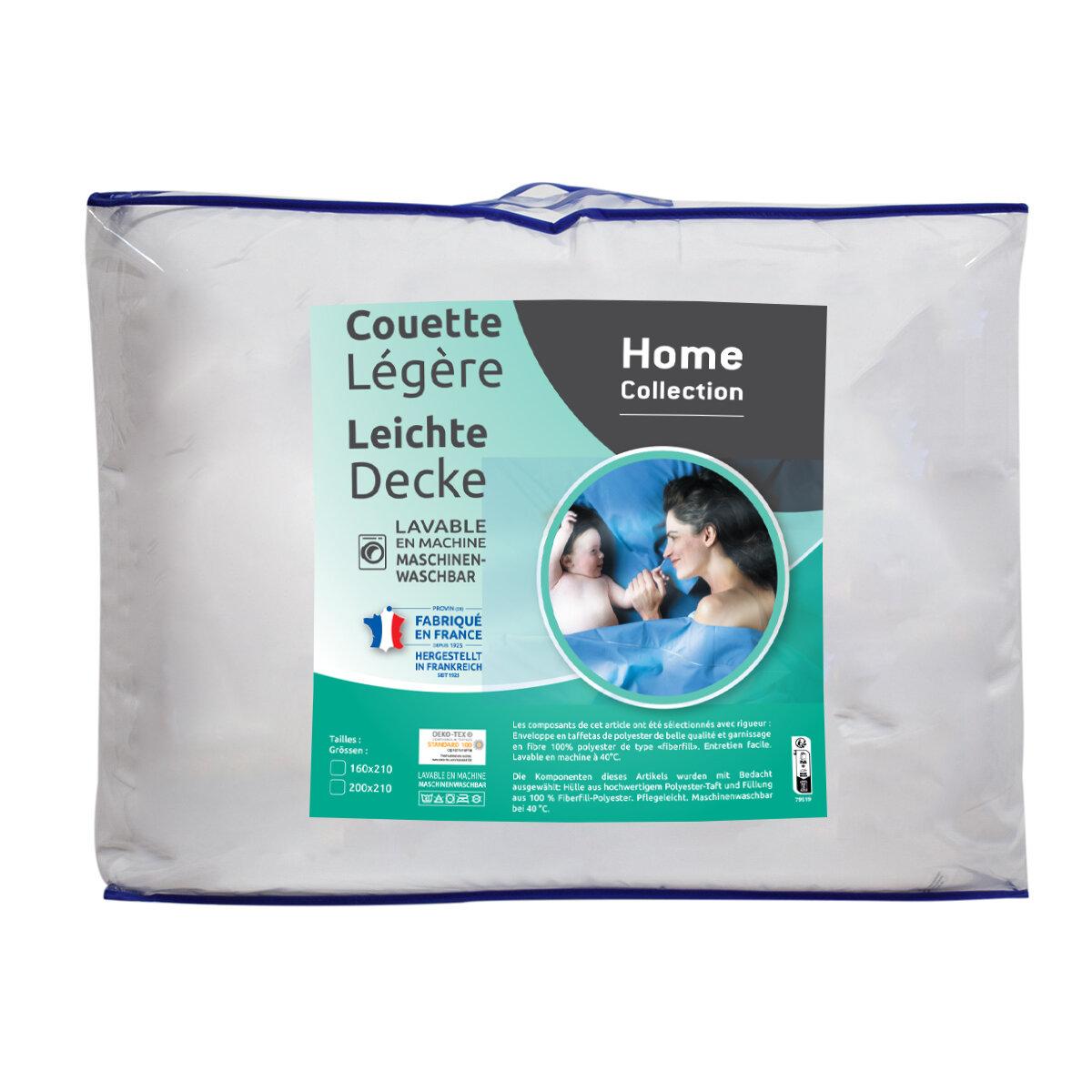 COUETTE LEGERE 160X210CM 250GR