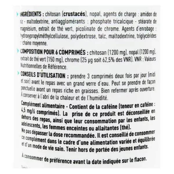 Eafit Fat Regul Active Slimming 90 comprimidos