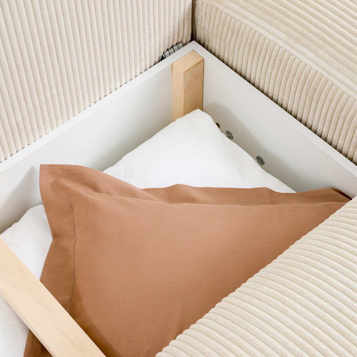 LA REDOUTE INTERIEURS<br>Sofá reversível de canto, LOMI