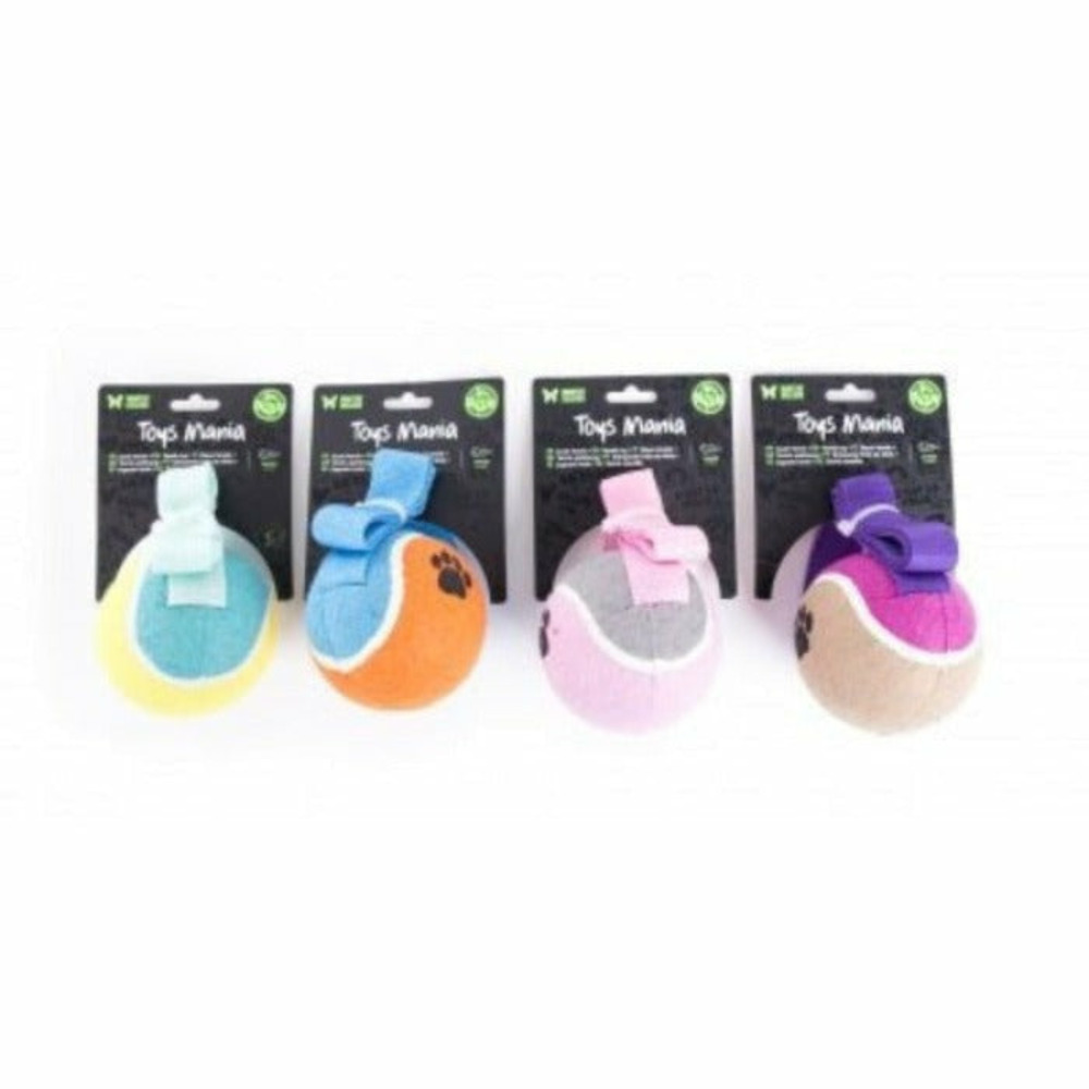 Balles de tennis avec sangle pour chiens coloris suivants disponibilité