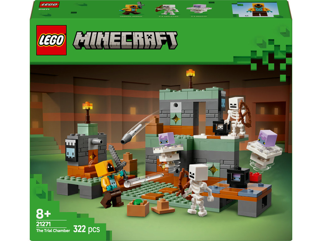 A CÂMARA DO DESAFIO LEGO MINECRAFT