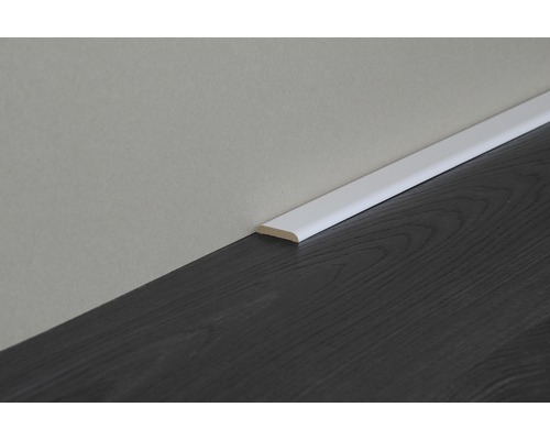 Behanglijst essen kristalwit 5x30x2600 mm