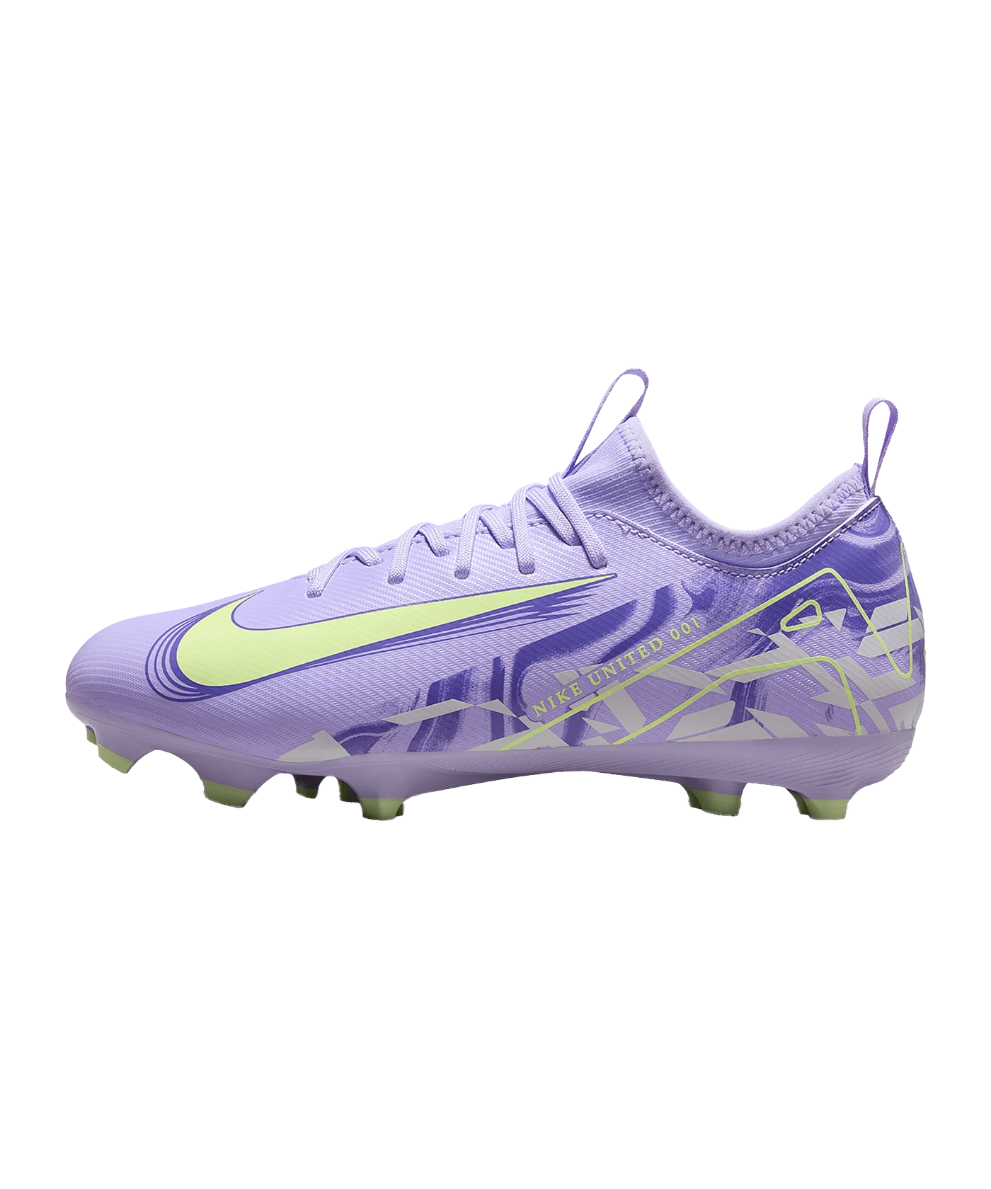 Nike Jr Air Zoom Mercurial Vapor XVI Academy FG/MG United Kids Lila F500