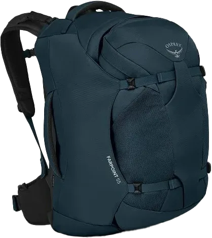 Osprey Men's Farpoint 55 Travel Pack Muted Space Blue