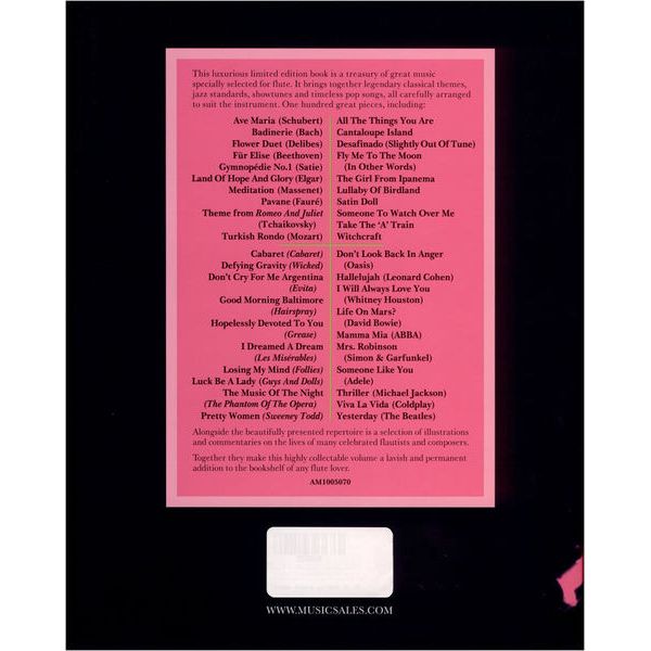 Wise Publications The Legendary Series - Flute