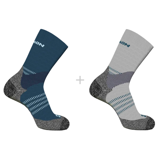 X ULTRA ACCESS CREW 2-PACK  Socken Unisex