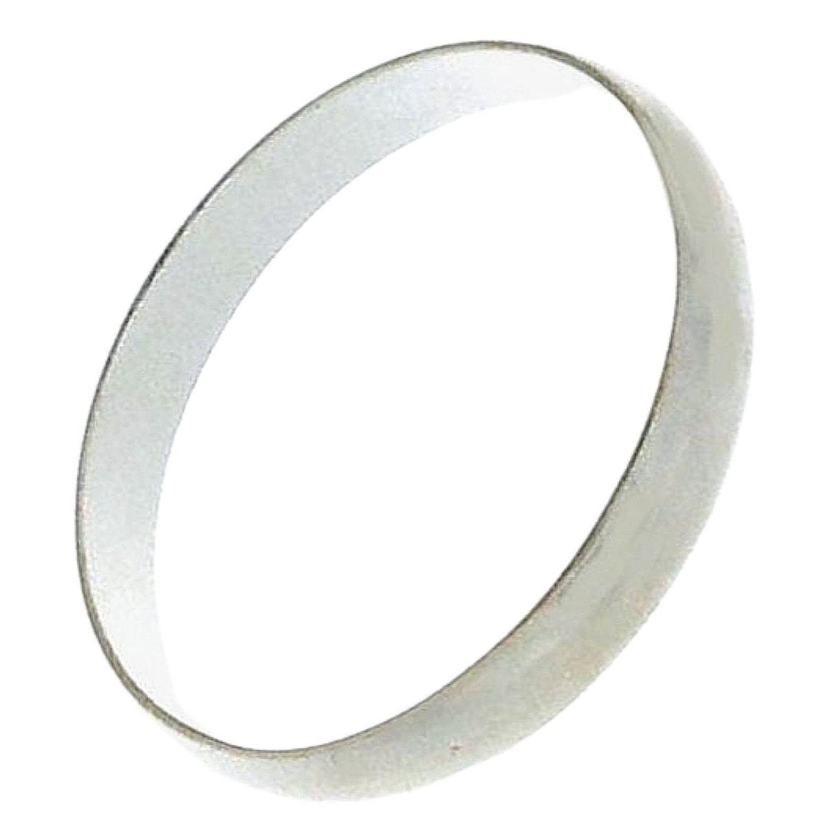 Bague alliance anneau simple taille 50 homme femme en argent 2 mm de large