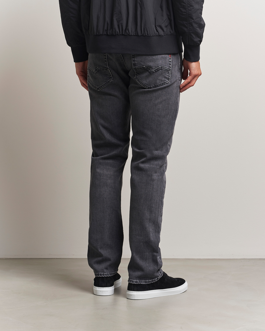 Replay Rocco Comfort Fit Stretch Eco Plus Jeans Washed Black