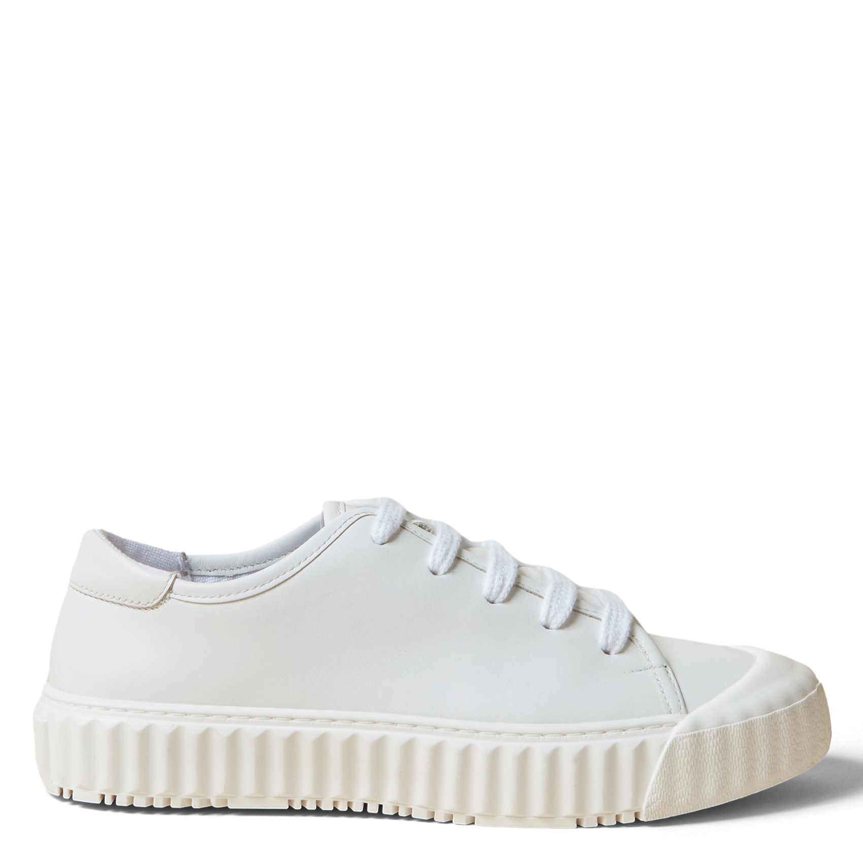 Baskets basses en cuir | Blanc