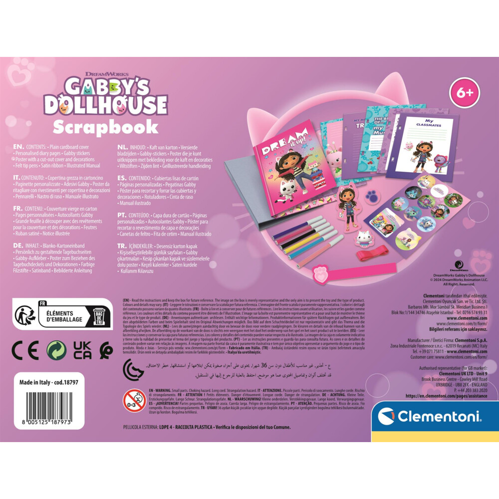 Gabby's Dollhouse Lijst met Kralen Schetsboek