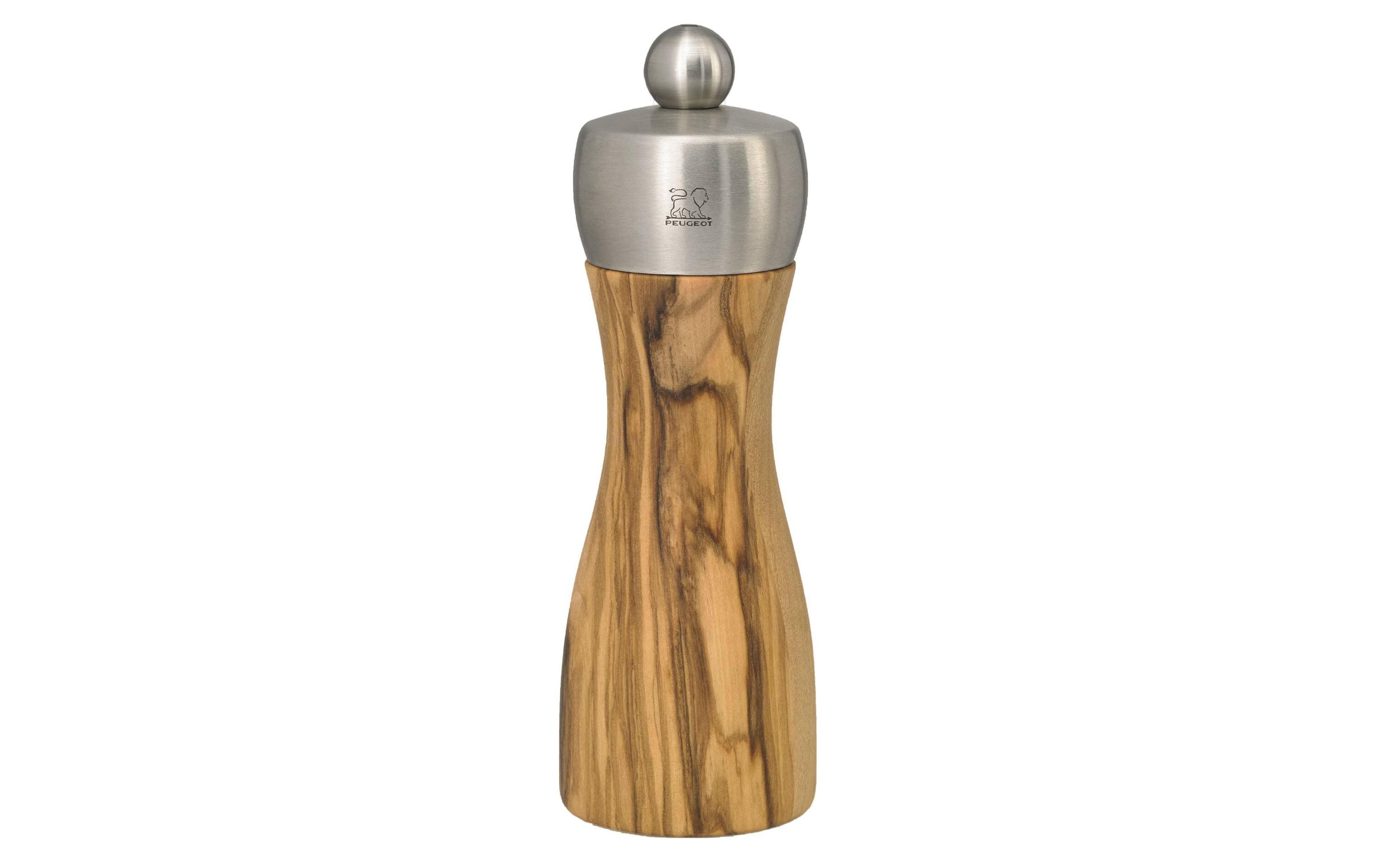 Pfeffermühle Fidji 15 cm, BraunGewürzmühle aus Olivenholz