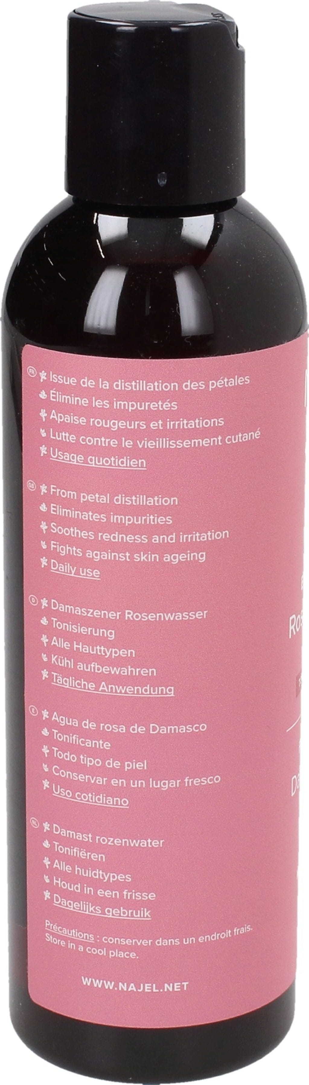 Najel  Bio-Damaszener Rosenwasser, 200 ml