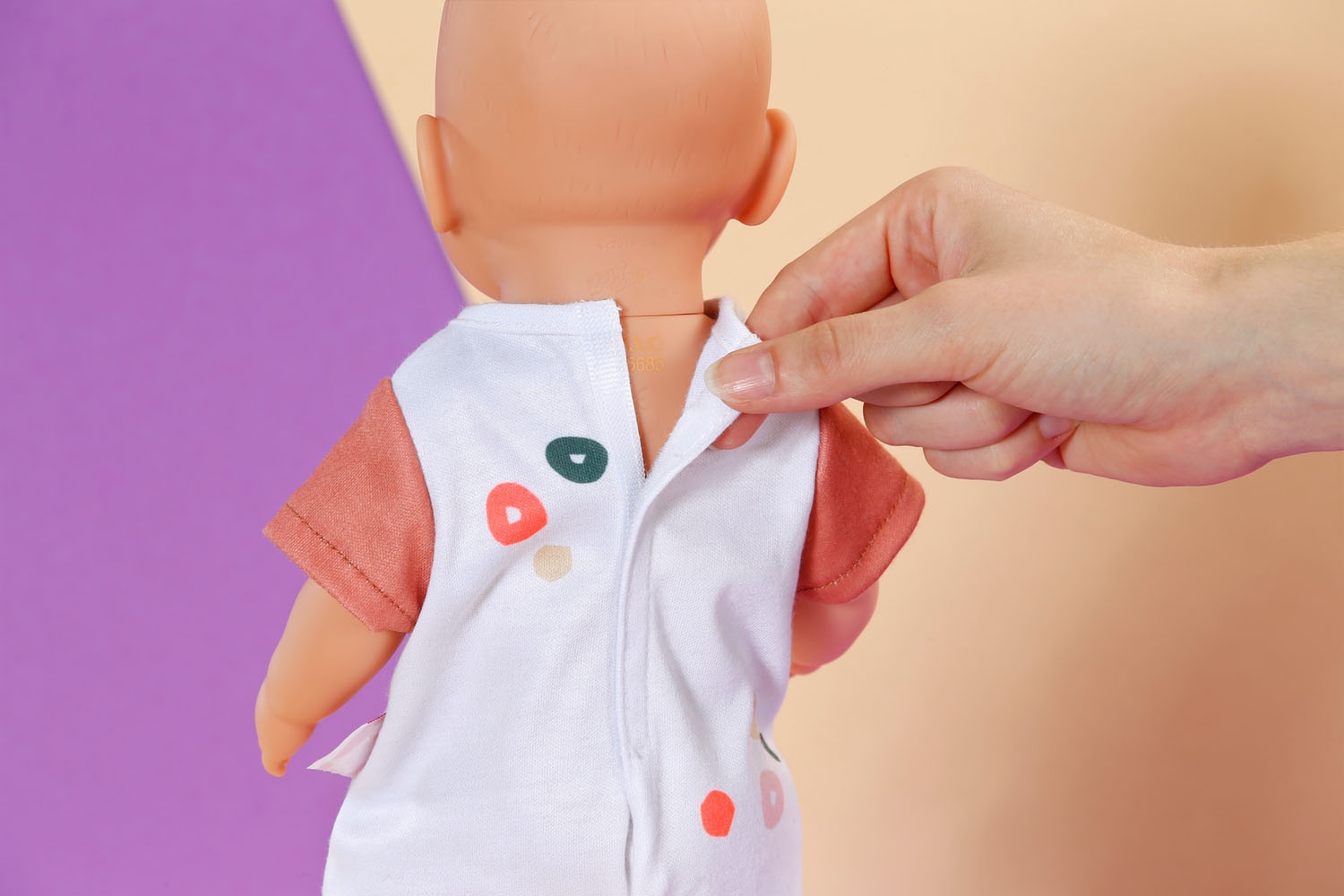 Baby Born Puppenkleidung »Strampler Dschungel, 36 cm« mit Kleiderbügel