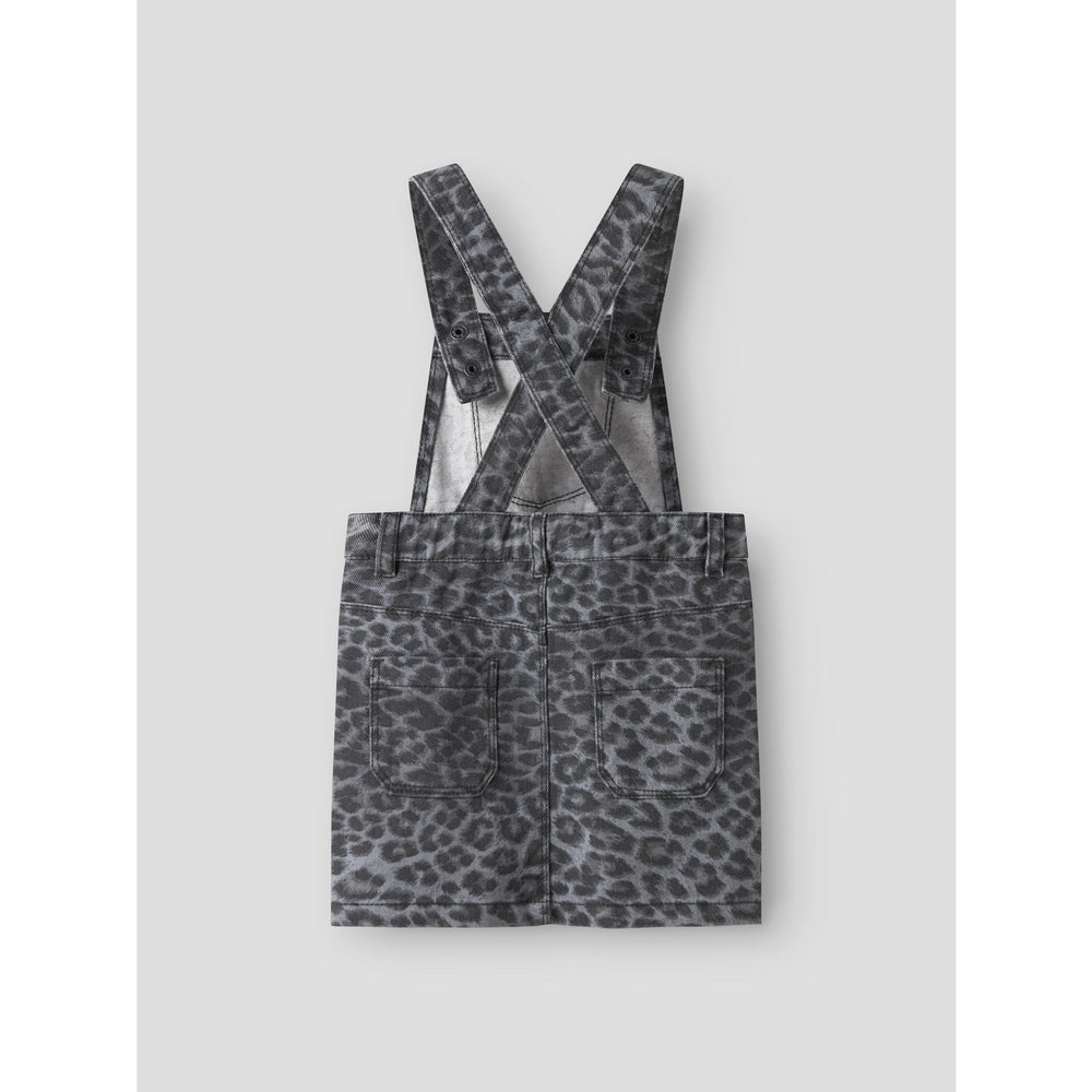 Køb Name It Night Owl Grey Leopard Nmfophelia Twi Spencer Kjole 4444-Td