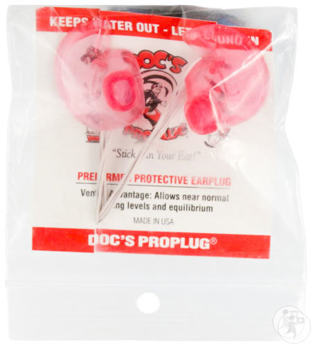 Doc's Proplug Bouchons D'Oreilles Non Ventilés Taille L 1 Paire