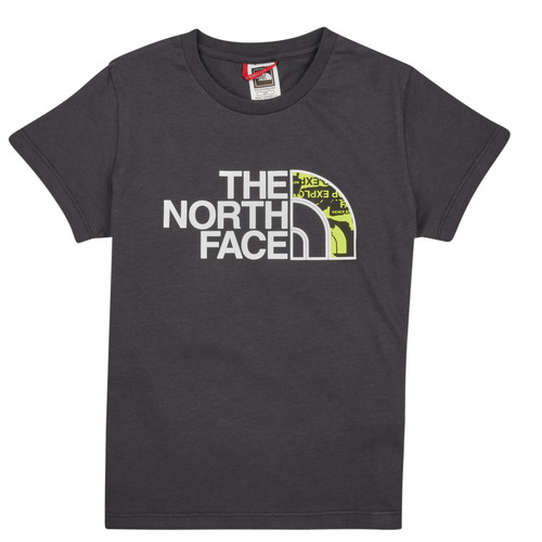 The North Face - BOYS S/S EASY TEE - Noir