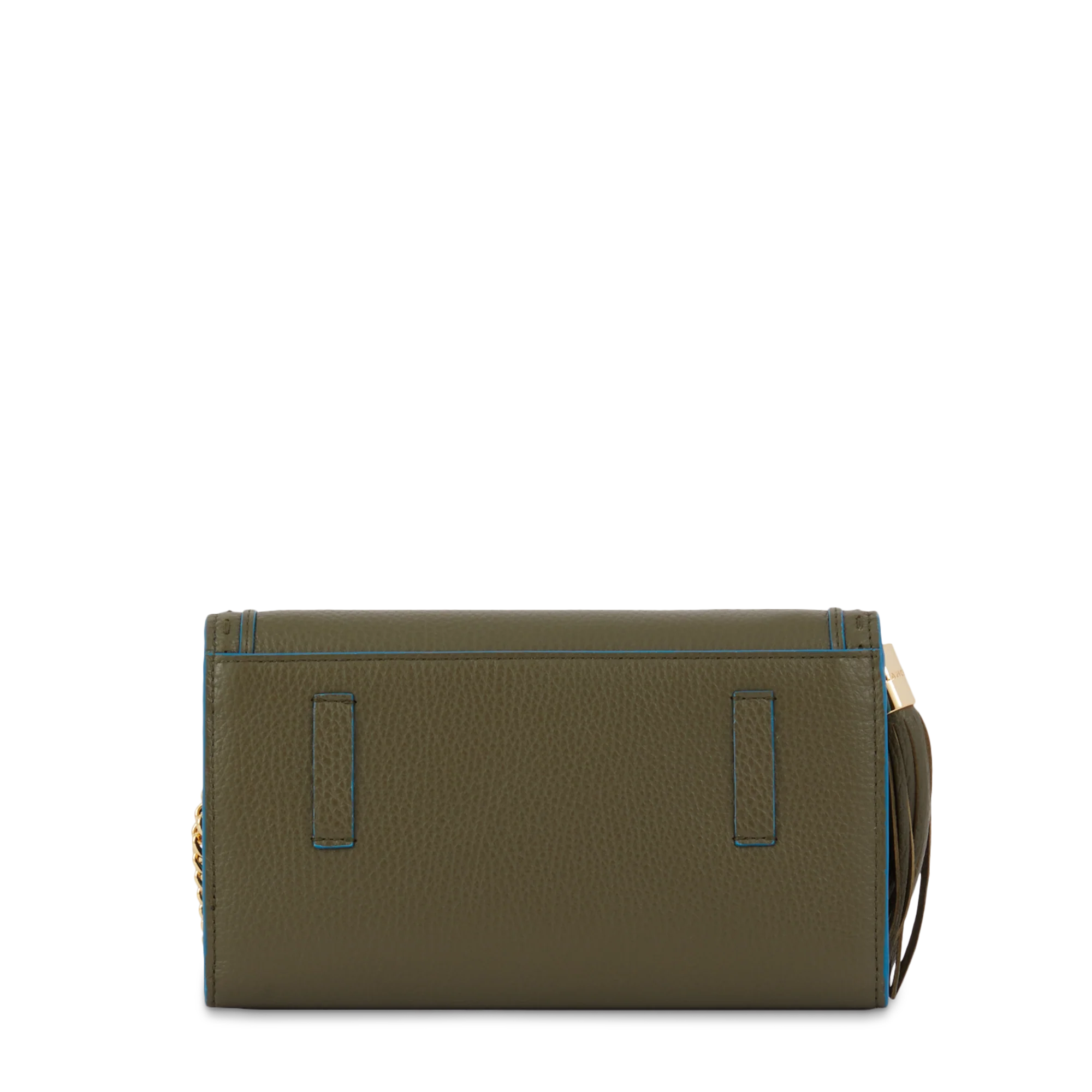 Portefeuille chaîne Premier Flirt de Lancel-Kaki fonce