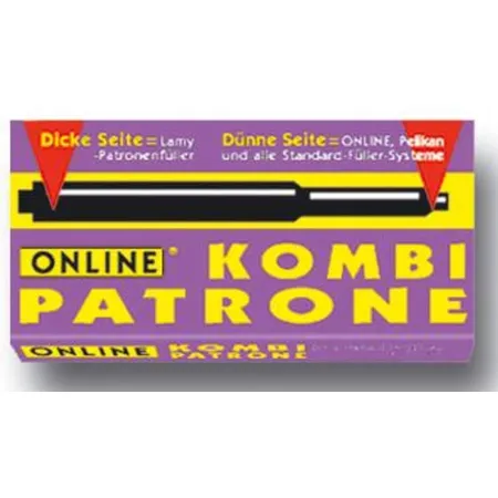ONLINE Kombipatrone lila
