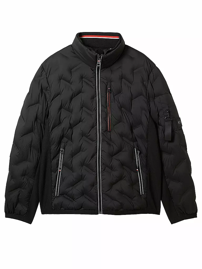 TOM TAILOR Leichtsteppjacke schwarz