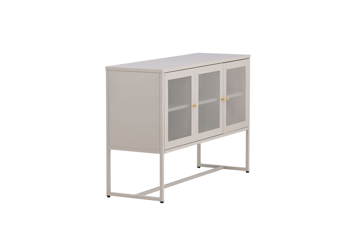 FjÃ´rd - Dressoir Beige 120cm - Staal - Malla