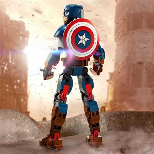 LEGO Super Heroes Byg Selv-Figur Af Captain America - 76258