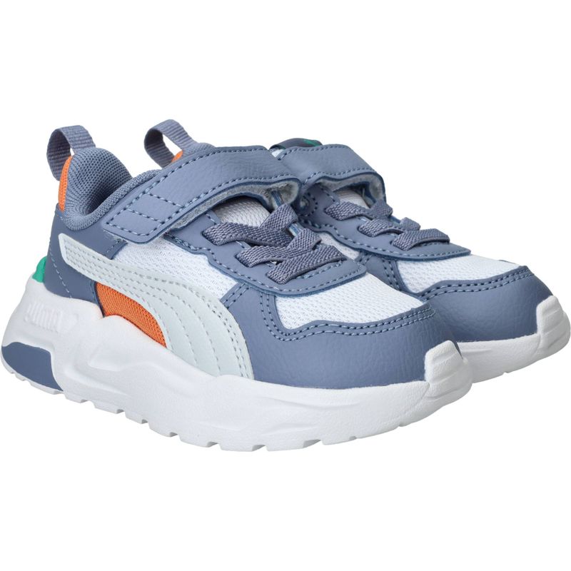 Puma Trinity 2 LT Sneakers Blauw Jongens