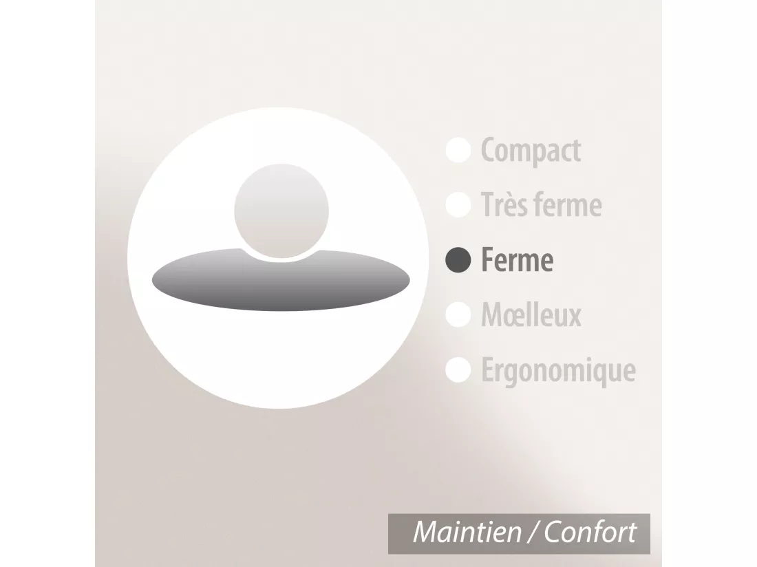 Traversin 180 cm GRIZZ'LIT FLOTEX Fibre creuse Polyester