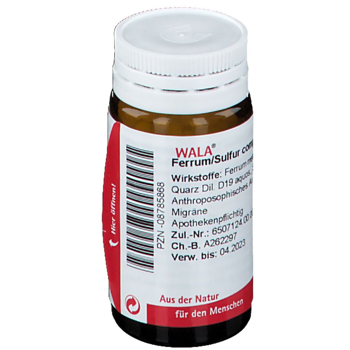 WALA® Ferrum Sulfur Comp. Globuli