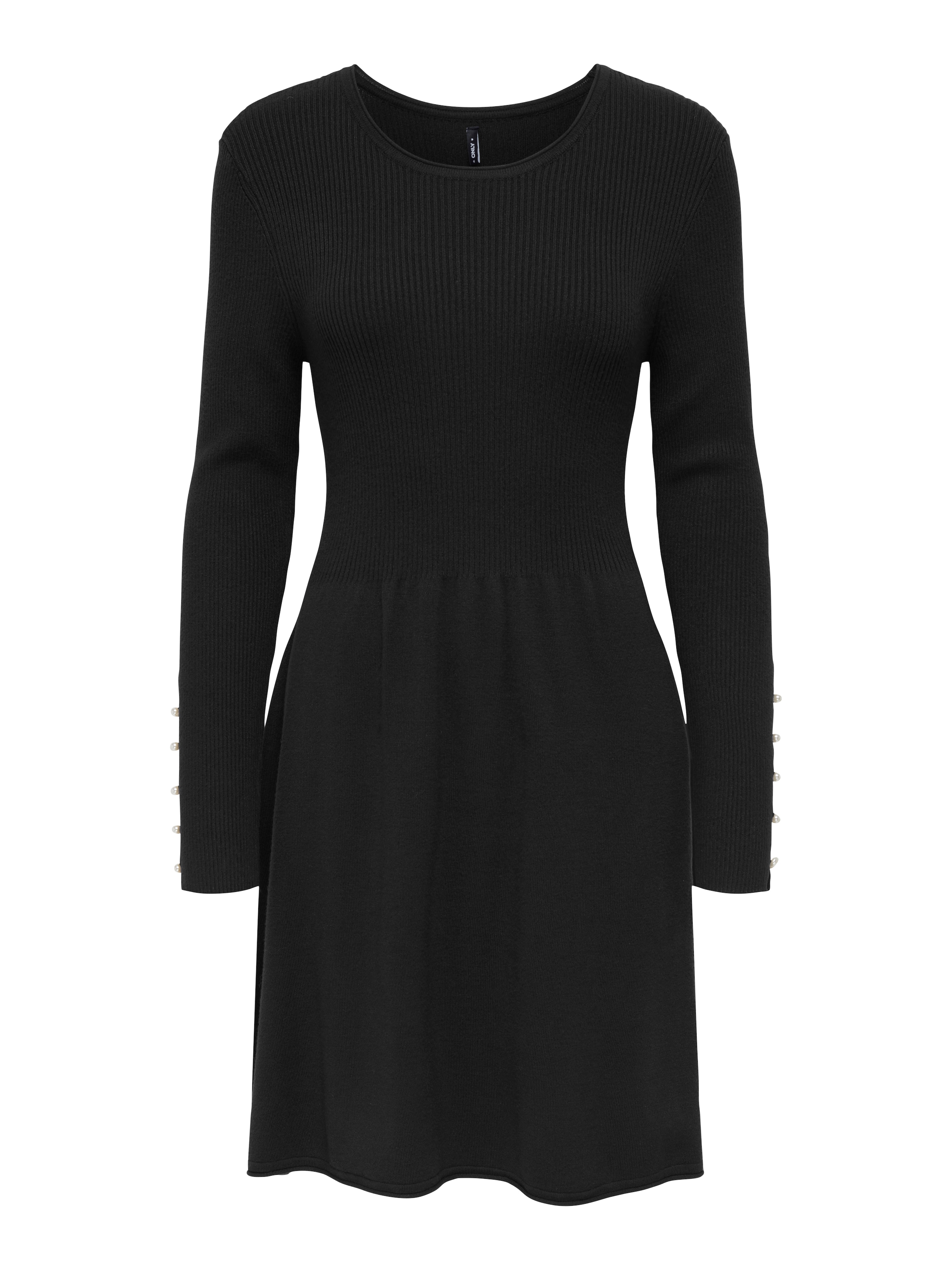 ONLY Midikleid »ONLNATASCHA LS PEARL O-NECK DRESS CC KNT« Sommerkleid