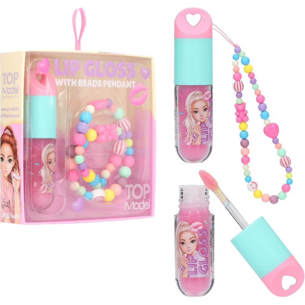 Køb TOPModel Candy Glam Lipgloss Og Perlekæde Sæt