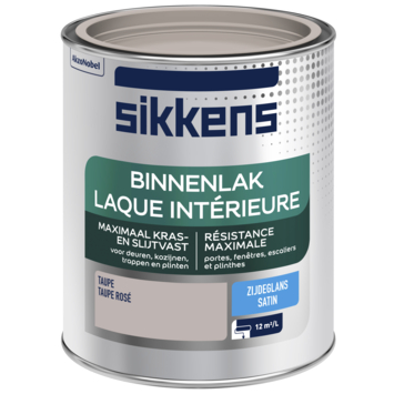 Sikkens binnenlak zijdeglans taupe 750 ml