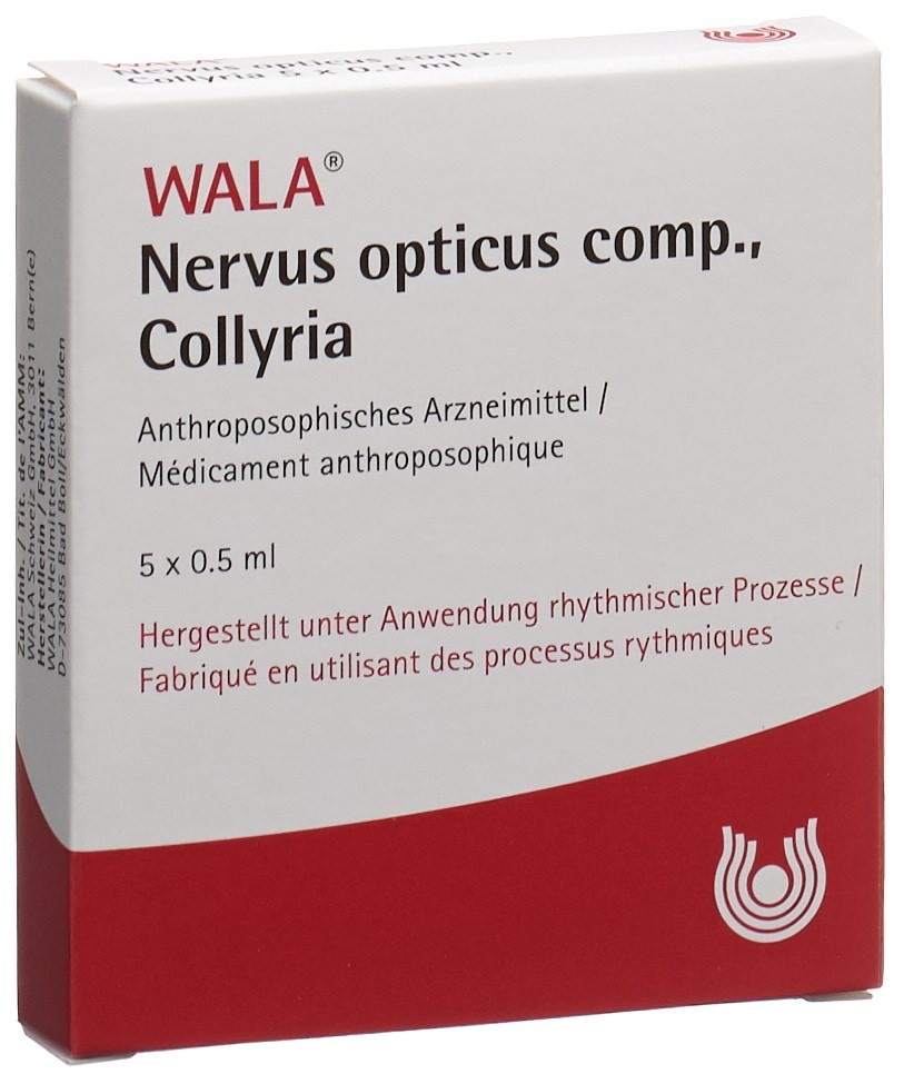 WALA Nervus opticus comp.<br>5 × 0.5 ml, Monodosis, Augentropfen, Lösung