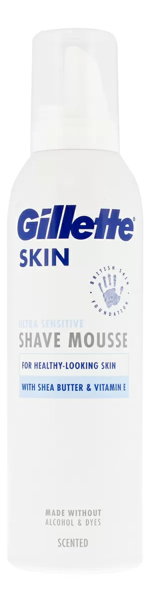 Gillette Skin Ultra Sensitive Shave Mousse - 240 ml.