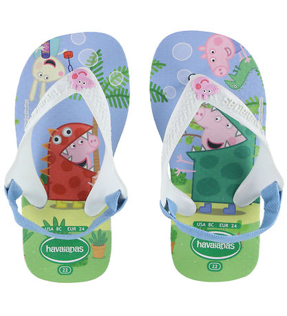 Havaianas Flip Flops - Baby Peppa Pig - Weiß
