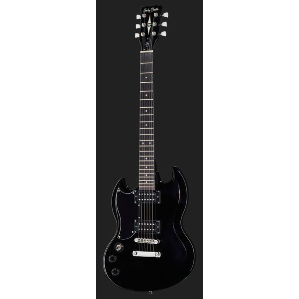 Harley Benton DC-200LH BK Student Ser Bundle
