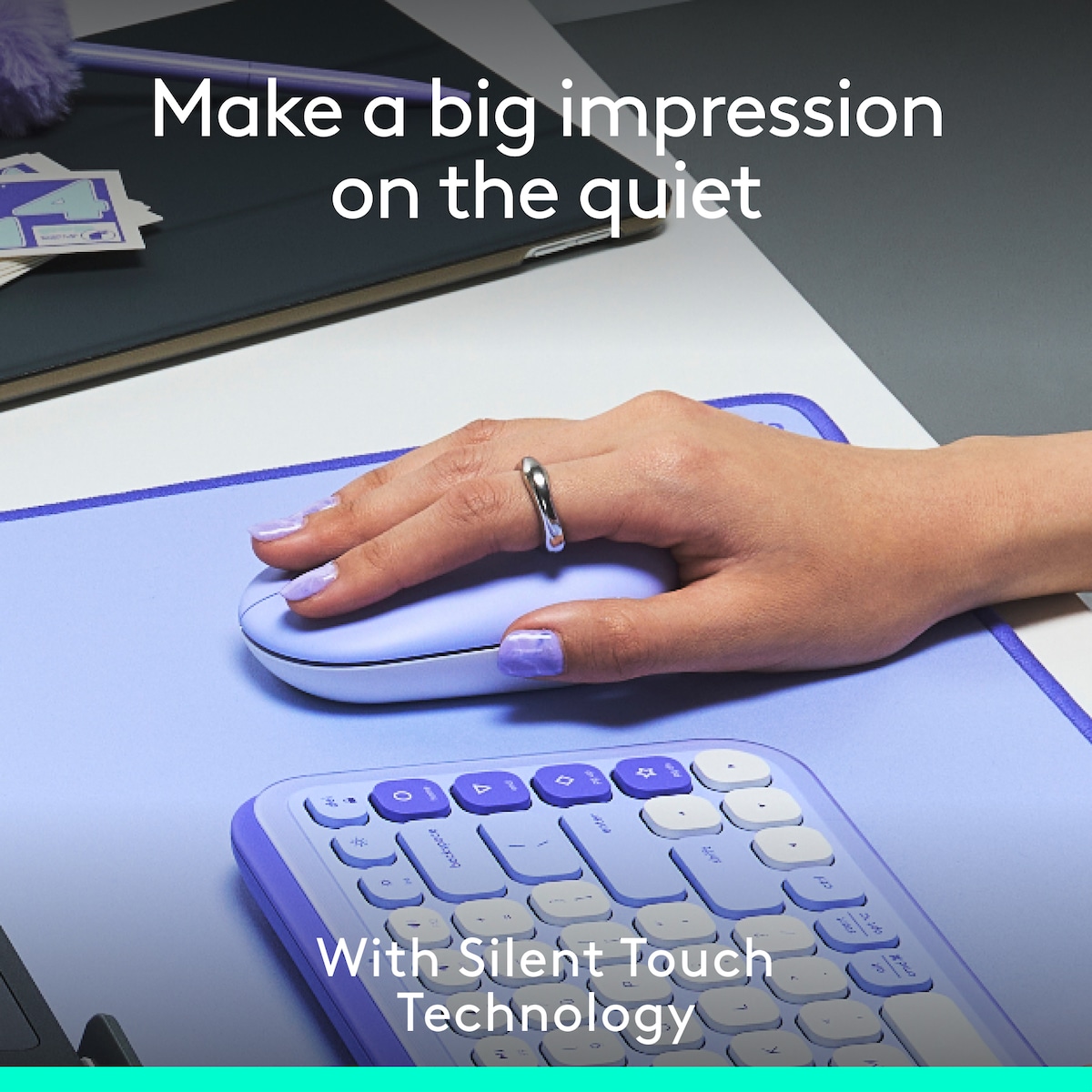 Logitech POP datamus (lilac)