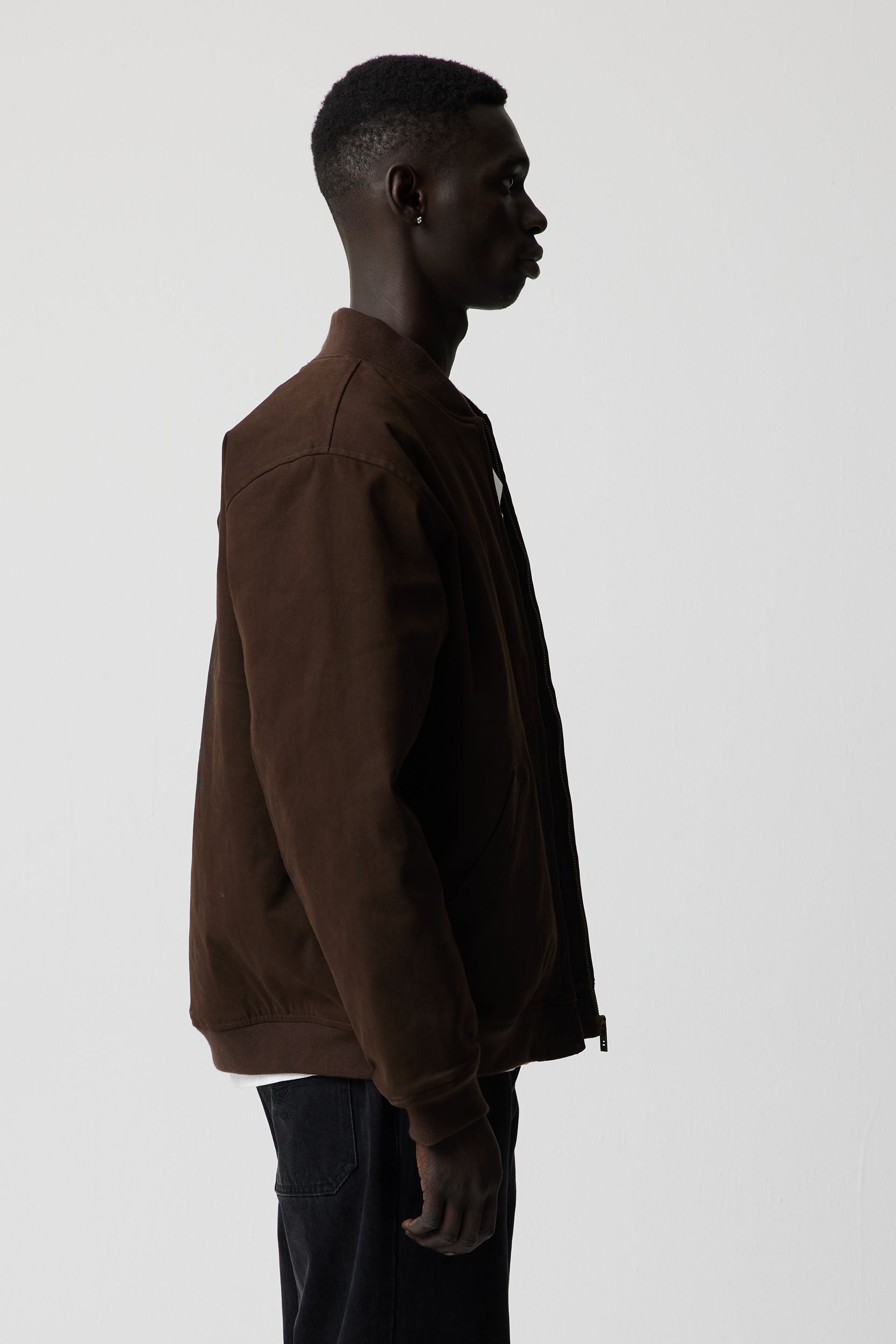 Former Varsity Jacket Brown M