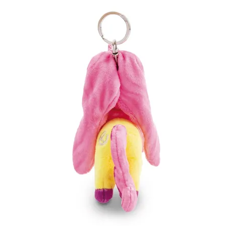 NICI Schlüsselanhänger Lissy PONY Einhorn Dilara 10cm gelb-pink