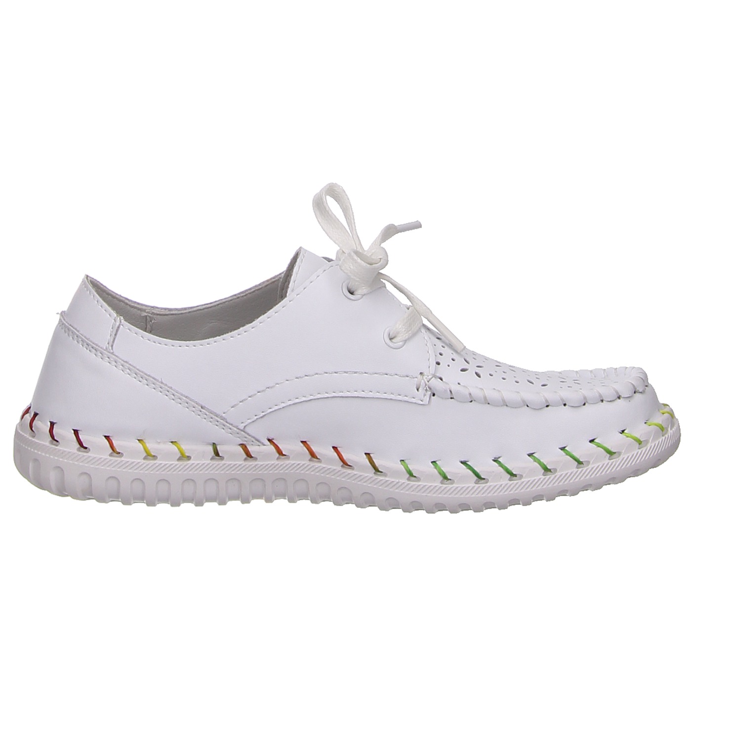 HBH Schnürschuhe weiß weiss/weiss kombi