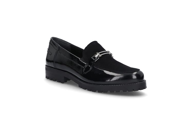 Loafers i skinn