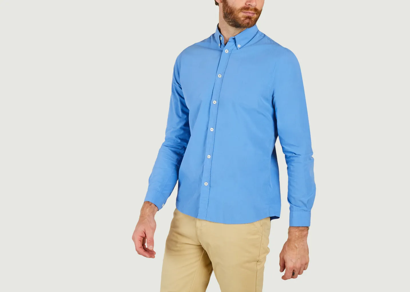 Chemise En Popeline Cuisse de Grenouille