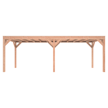 Overkapping Douglas 695x255cm