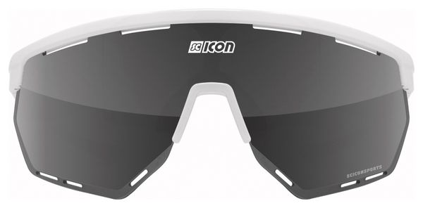 Scicon Sports Aerowing Lunettes De Soleil De Performance Sportive (Scnpp Multimiror Silver/Luminosité Blanche)