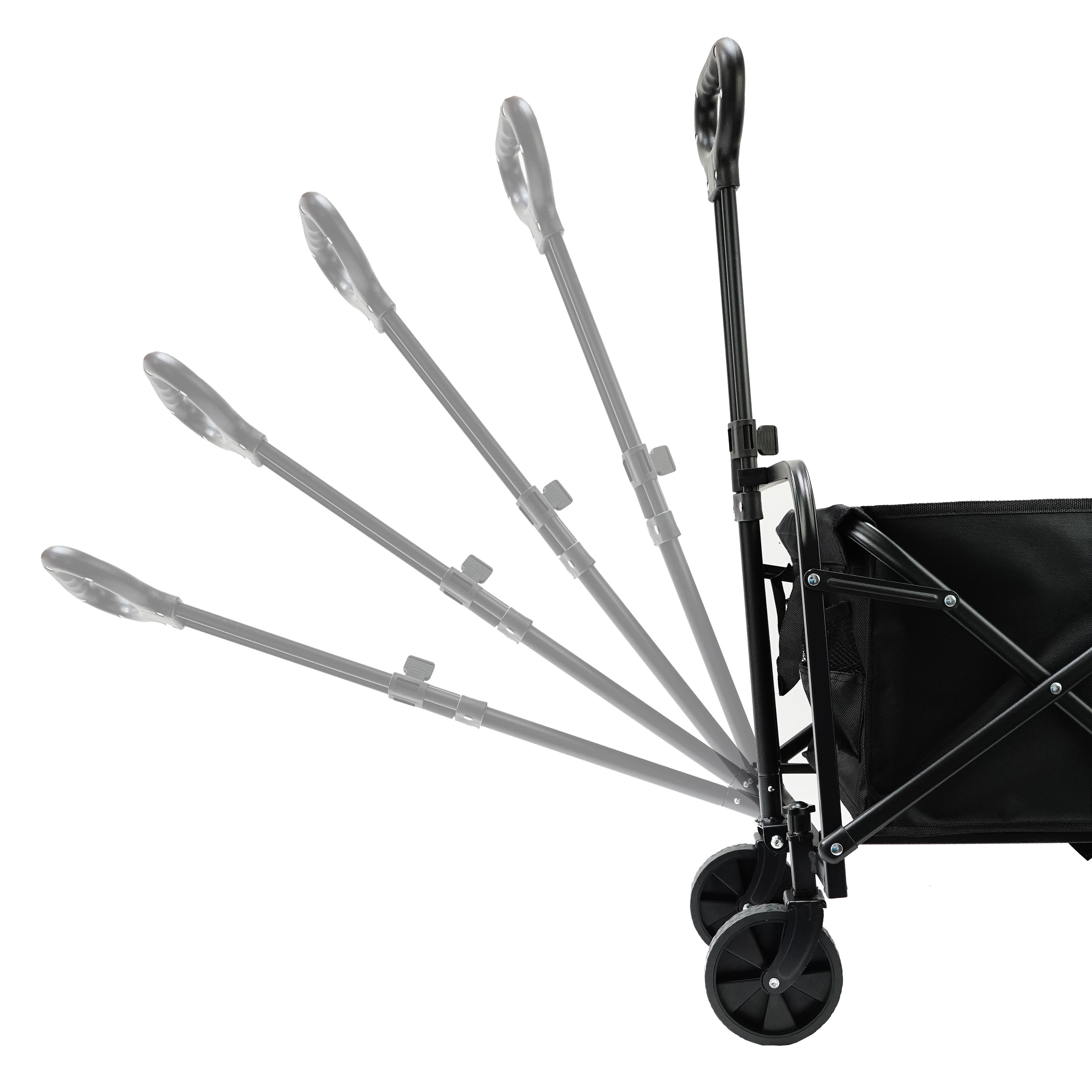 Eurocatch opvouwbare bolderkar - Black