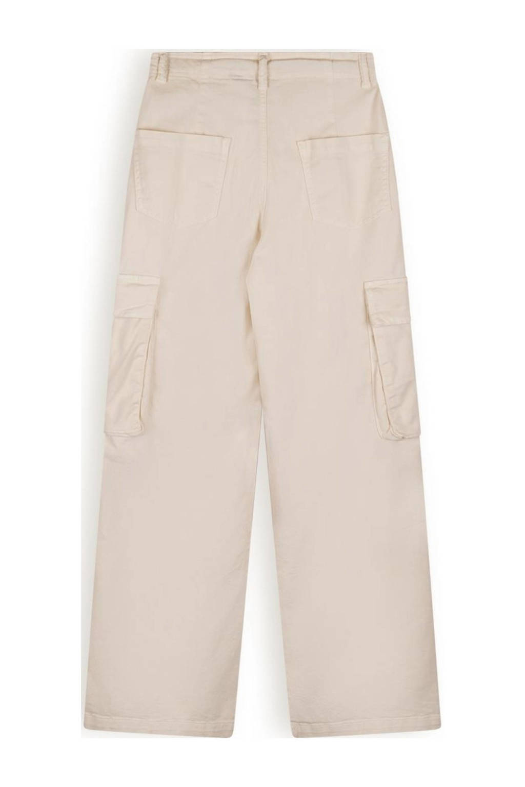 NoBell’ loose fit cargobroek Susy ivoor