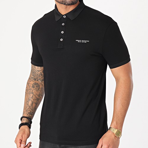 Polo Manches Courtes 8NZF80-Z8H4Z Noir
